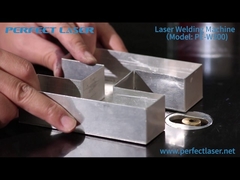 Schweißmaschine für die Schweißvorrichtung mit Schriftzeichen aus Aluminium