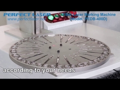 Perfekte Laser-Ingenieur zeigt für Desktop-Faser-Laser-Markierungsmaschine