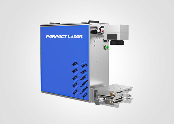 20w 30w 50w 100w Kleine Mini 3D Farb-Portable Raycus IPG Metall Edelstahlfaser Lasermarkierungsmaschine mit Rotation