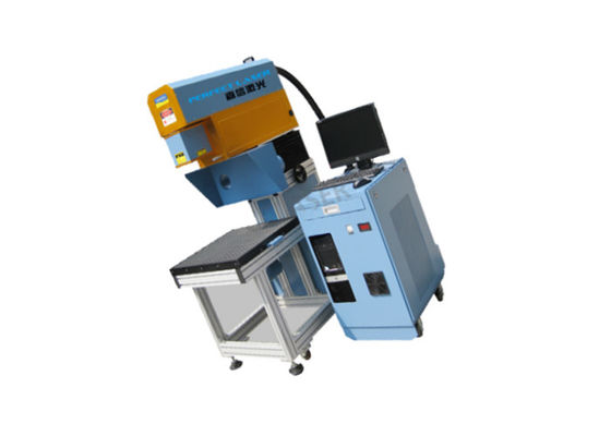 3D dynamische 200 mm × 200 mm Leder-CO2-Laserbeschriftungsmaschine, einfache Bedienung