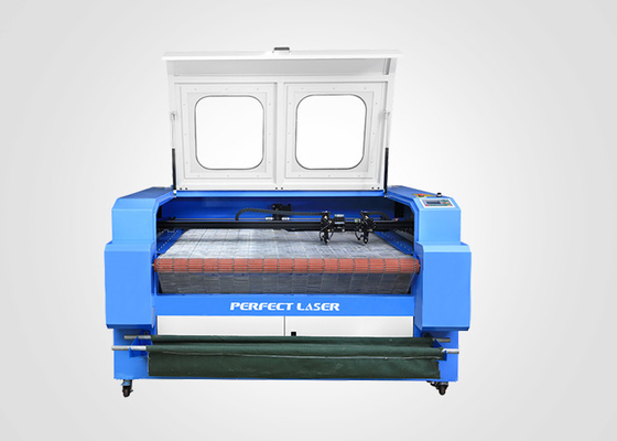 Multifunktions-CO2-Gewebe-Lasergravurmaschine 1300 x 900 mm, 1–10000 mm/min Schnittgeschwindigkeit, CNC-Lasergravierer