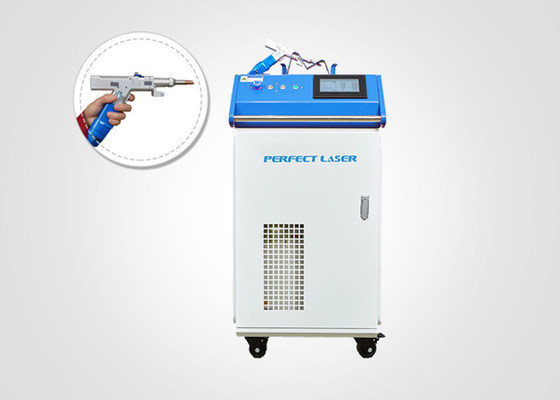 1070nm 1000W 1500W Handheld Laser Schweißmaschine zum Schweißen von Edelstahl-Aluminiumlegierung galvanisierten Blech
