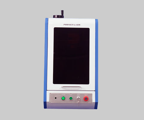 Kleines Schreibtisch geschlossene UV 3D Foto Kristallglas Acryl Innenlasergravur Gravurmaschine mit Standardlinse 100mm