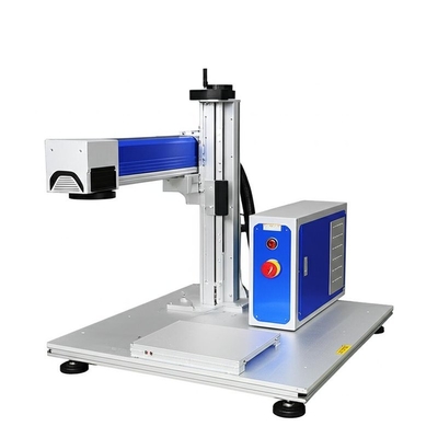 650 Zeichen/Sekunde Markierungsgeschwindigkeit Lasermarkierungsmaschine mit präziser 2D-Scanning und Luftkühlung