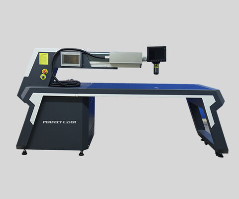 300W Doppel-Licht-Laser-Schweißgerät für Straßen mit CCD-Beobachtungssystem für Metall