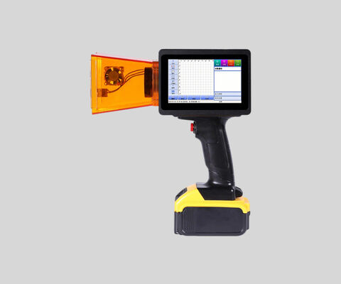 Mini tragbare Handheld-Lasercodierungsmaschine für Metall / Kunststoff / Holz / Leder / Fliesen