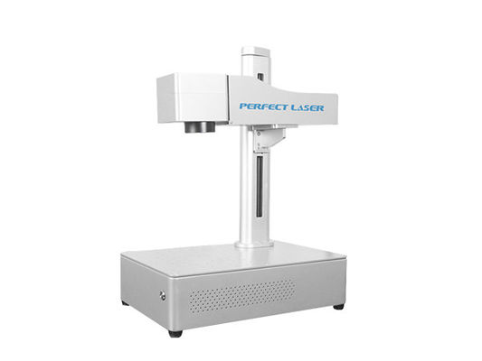 Desktop-Metallfaser-Lasermarkierungs-Graviermaschine 110 x 110 mm Mini kleine Größe